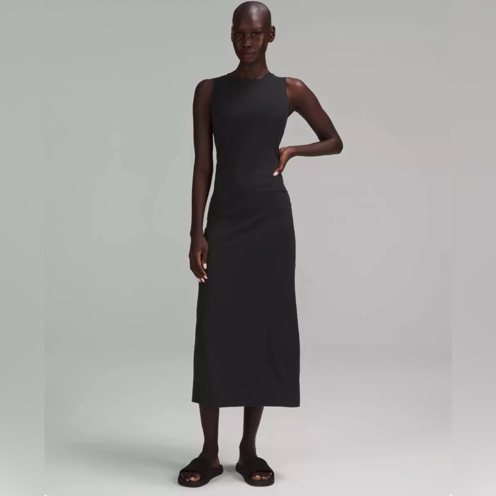 Lululemon all align ribbed midi dress